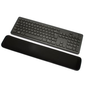 Apoio de punho para teclado ergonômico em tecido da Prolabore. Reto