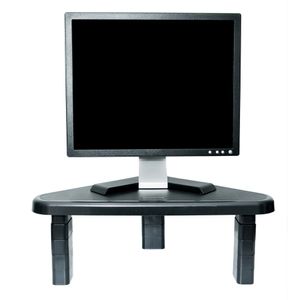 Suporte para Monitor Articulado. Duplo. Dois Braços/Duas Telas. Ergonômico.  De mesa. Ajustável. Preto.