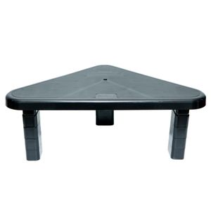 Suporte para monitor de mesa ergonômico. Triangular.