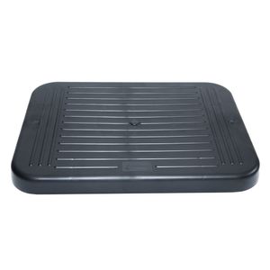 Apoio de pés ergonômico em ABS alto impacto.
