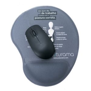 Mouse pad Posturama DICAS DE POSTURA Com Apoio. Espuma ortopédica. Ergonômico.
