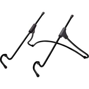 Suporte notebook aço preto. Ergonômico. Ajustável.