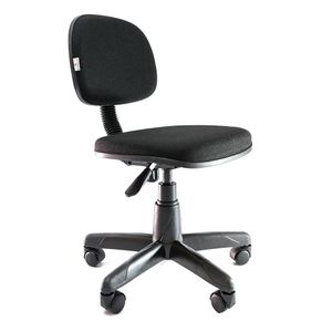 Cadeira ergonômica secretária PROLABORE. Linha UNNO. Giratória. Mecanismo V/H. Sem braços. Rodízios. Tecido