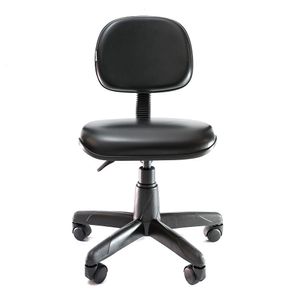 Cadeira ergonômica secretária PROLABORE. Linha UNNO. Giratória. Mecanismo V/H. Sem braços. Rodízios. Sintético