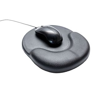 Mouse Pad Ergonômico Prolabore. 2 alturas. Poliuretano (PU). Com apoio para o pulso.