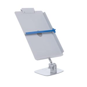 Suporte de texto ergonômico de mesa com ajuste de ângulo e altura