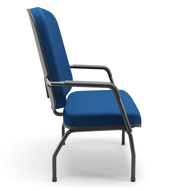 PoltronaFixaPlusSize250kVN-AZPosturamaLADO