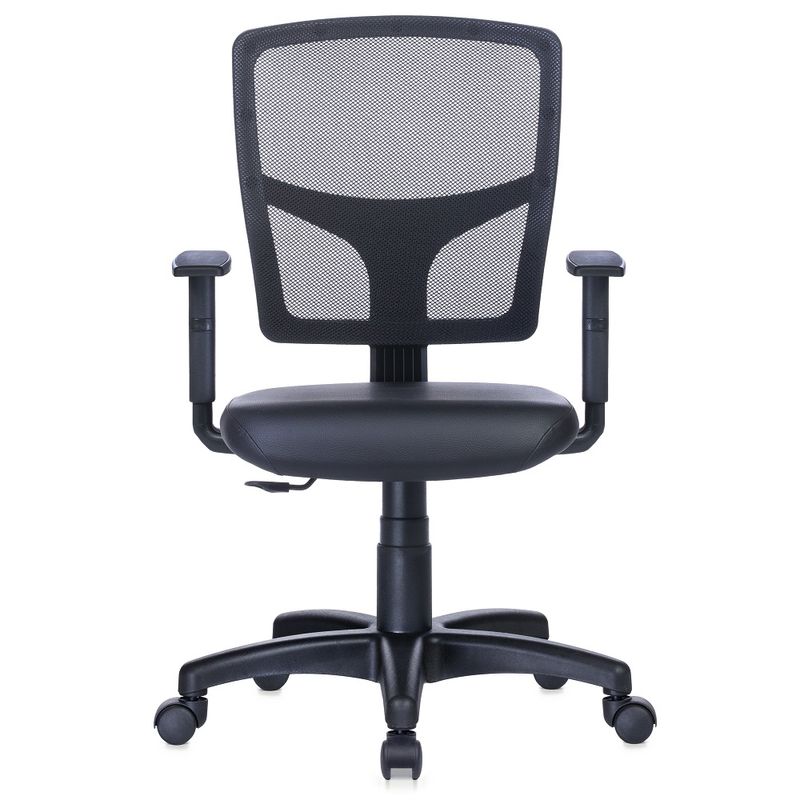 cadeira-giratoria-prolabore-linha-verthebra-soft-preta-flange-frente
